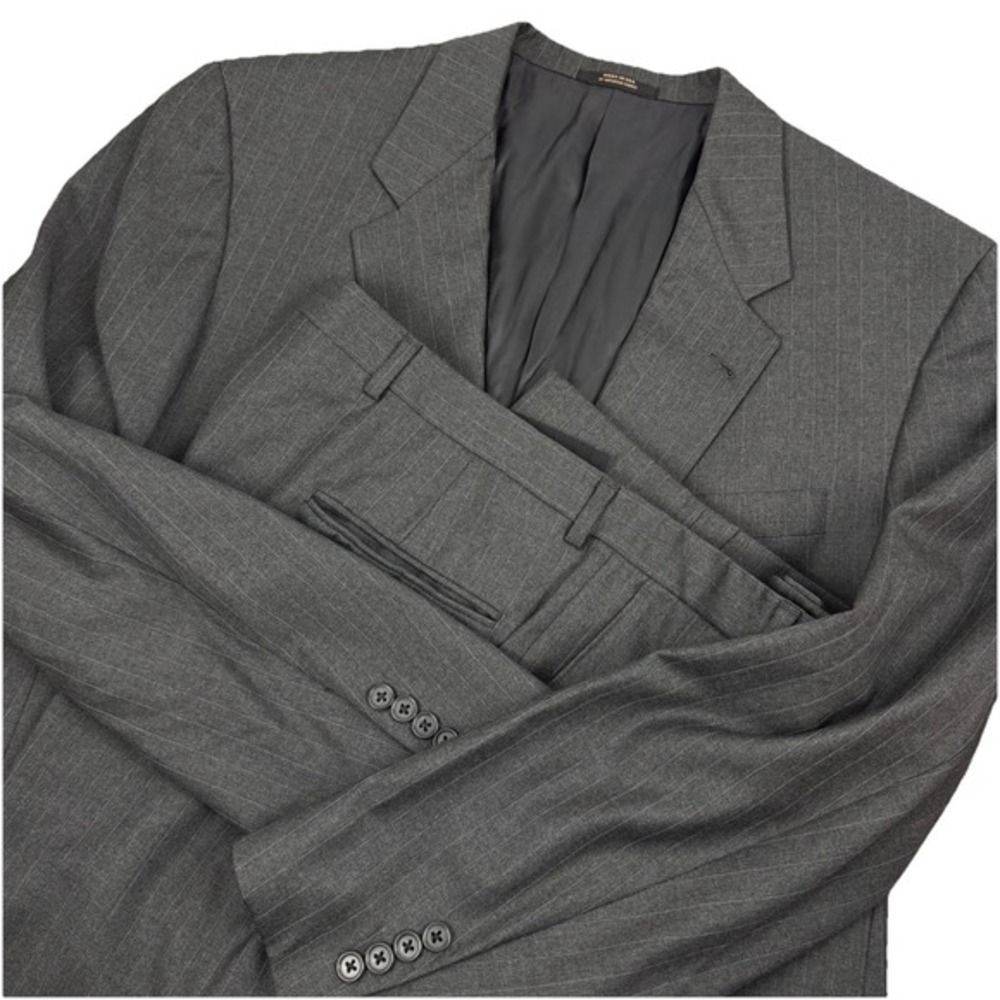HART SCHAFFNER MARX Gold Trumpeter Mens Suit Pants‎ Blazer Jacket - 43R 38X29
